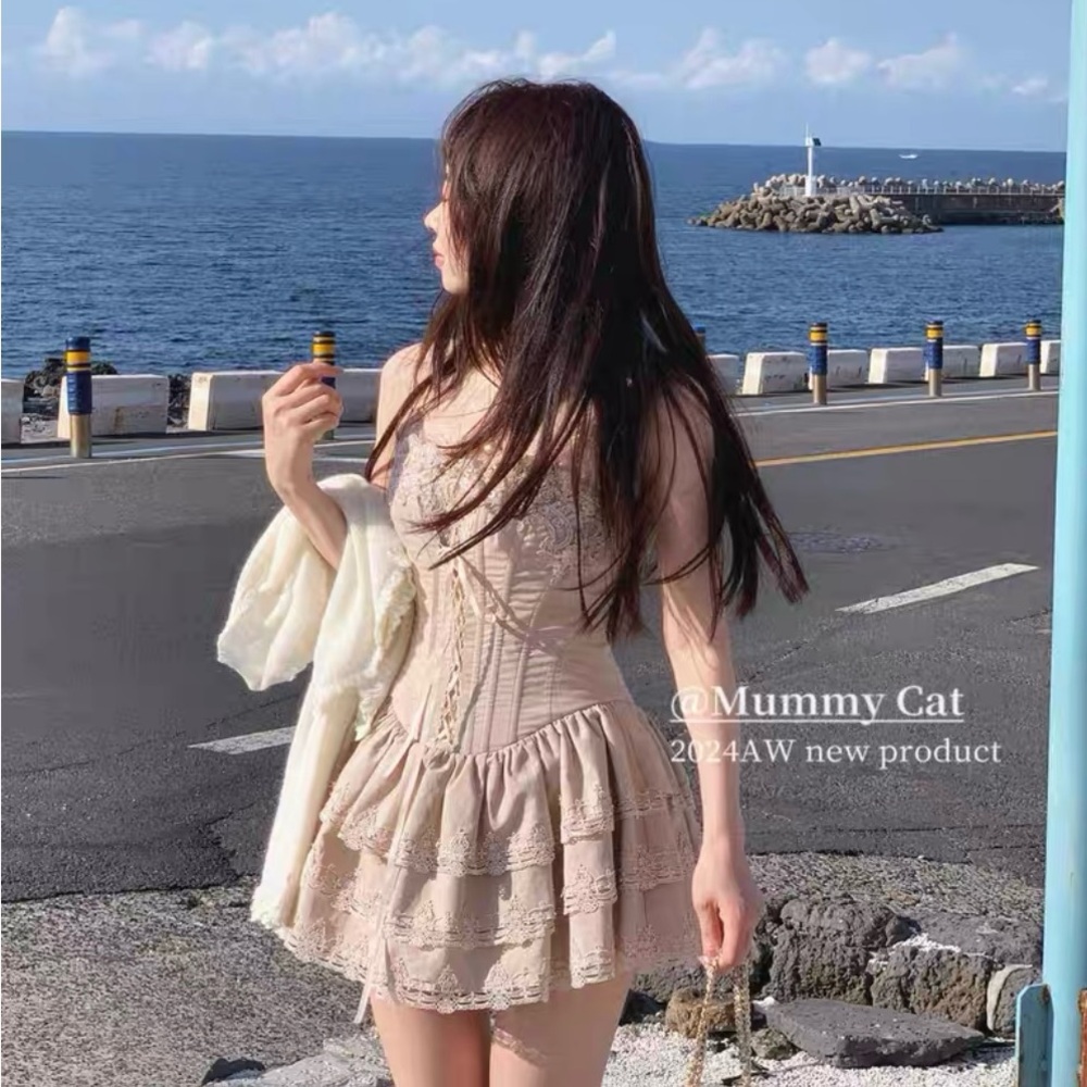 Corset mini dress